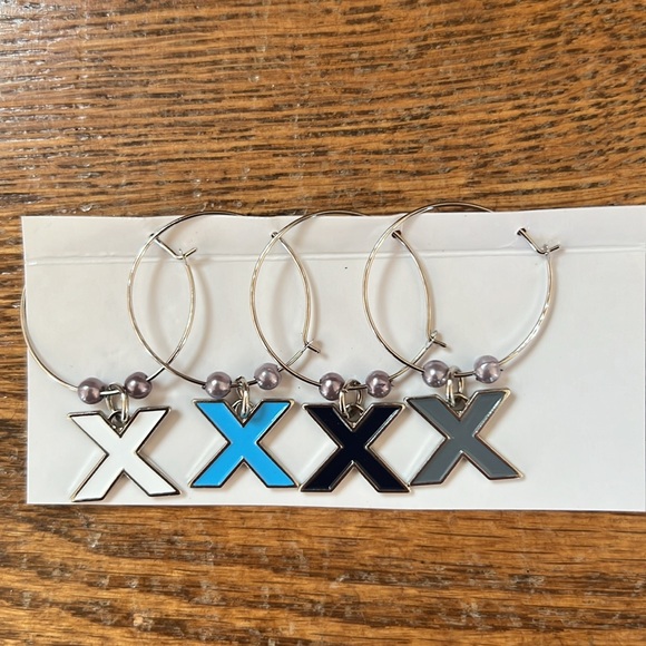 Wine Glass 🍷 Charms XXXX - Brand New! 11 packs for $15 or $1.50 a pack - Picture 1 of 2